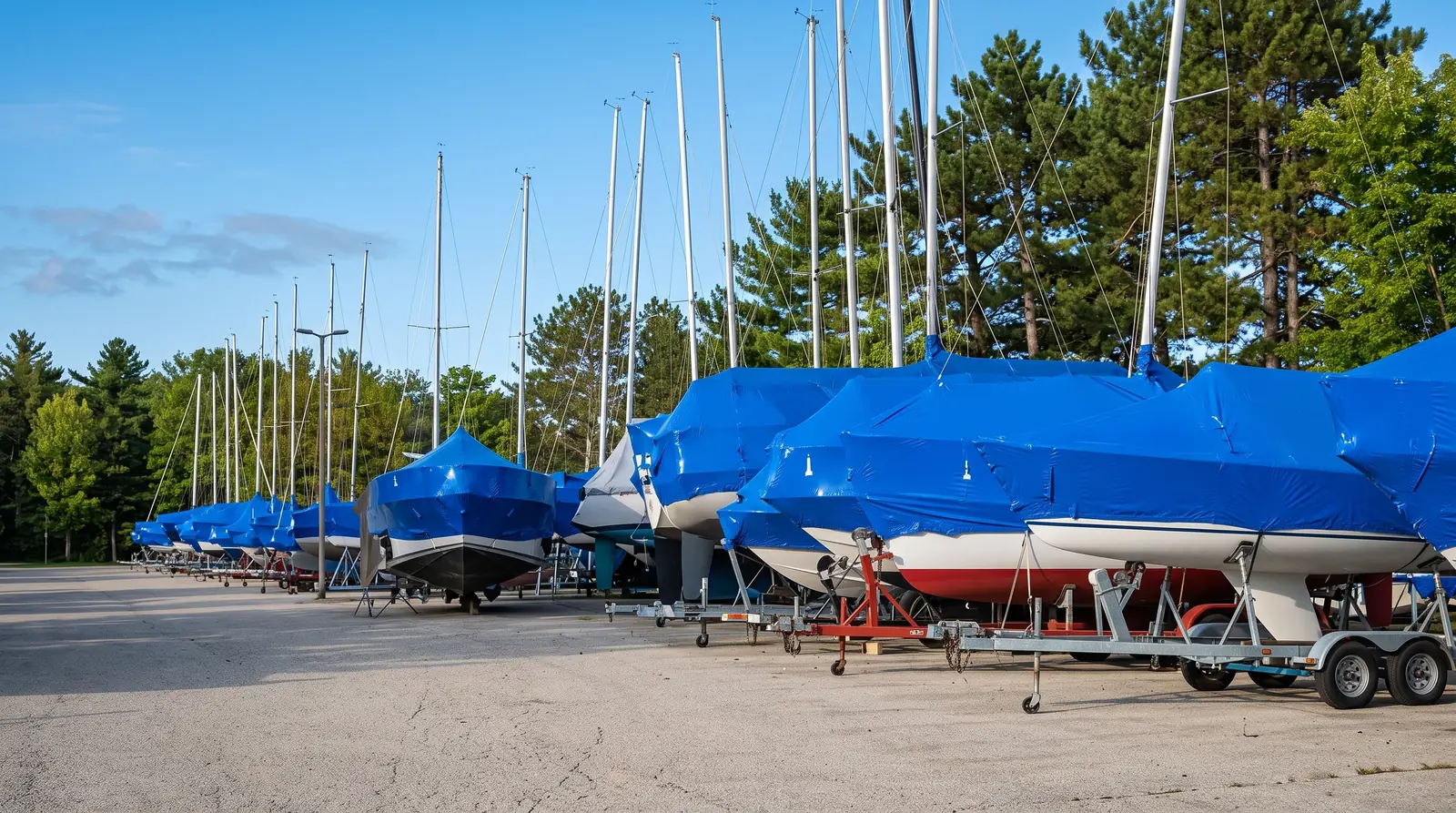 Marina & yard wraps